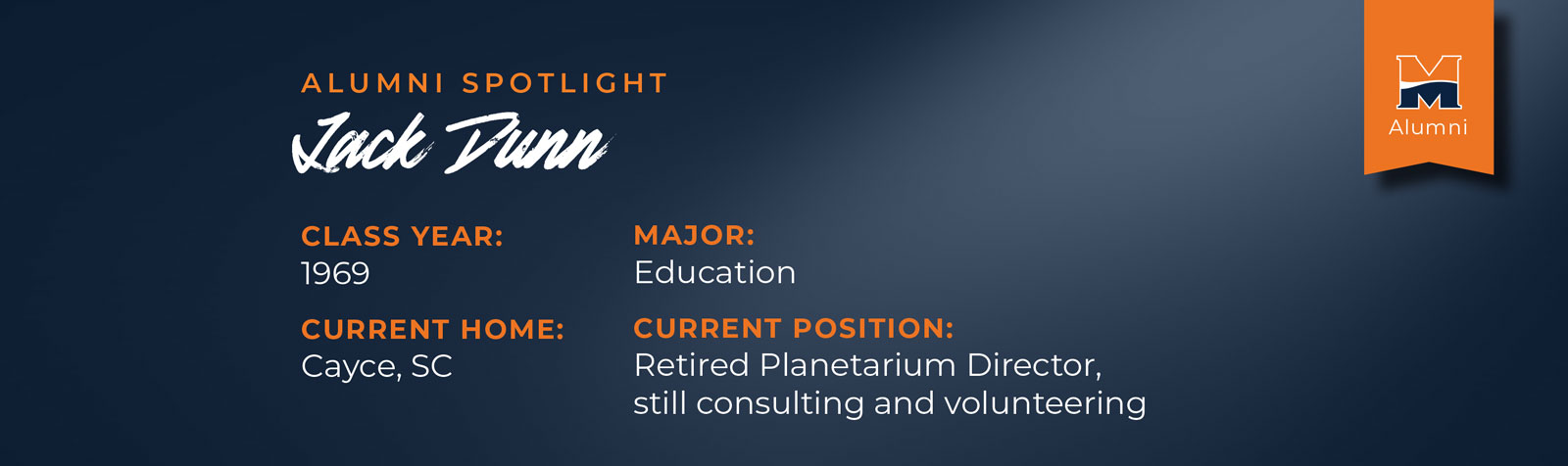 Alumni Spotlight Jack Dunn
