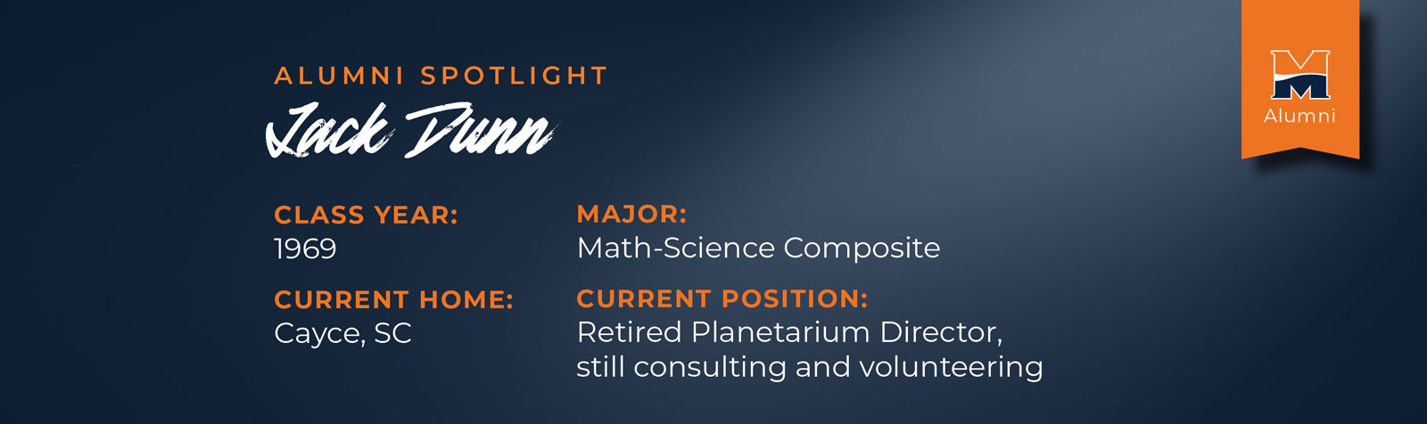 Alumni Spotlight Jack Dunn