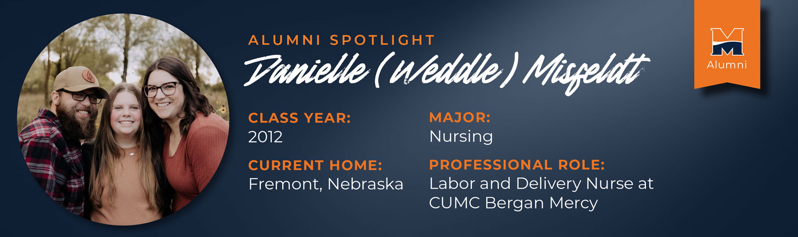 Danielle Misfeldt Alumni Spotlight