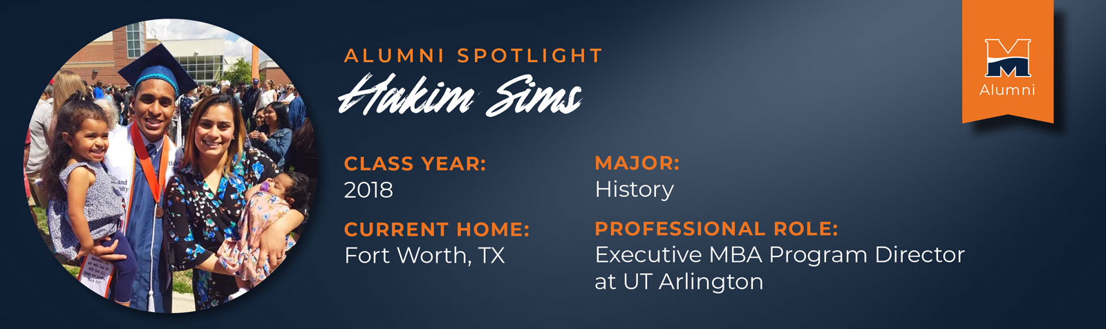 Hakim Sims Alumni Spotlight