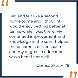 James Enzler Alumni Spotlight Quote
