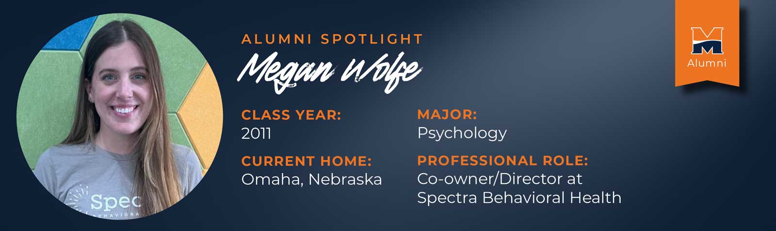 Megan Wolfe Alumni Spotlight